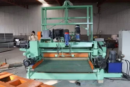 delivery package of the wood peeling machine